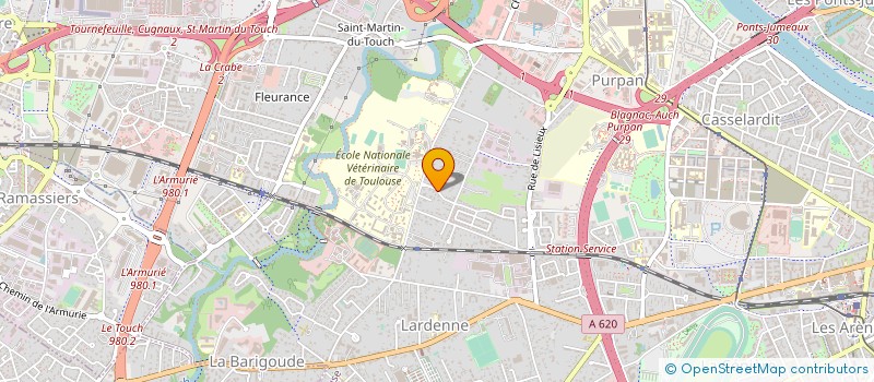 localisation de l'entreprise EURL CABALLERO OLIVIER à TOULOUSE