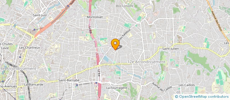 localisation de l'entreprise EURL CABINET CICCONARDI EXPERTISES IMMOBILIERES à MARSEILLE