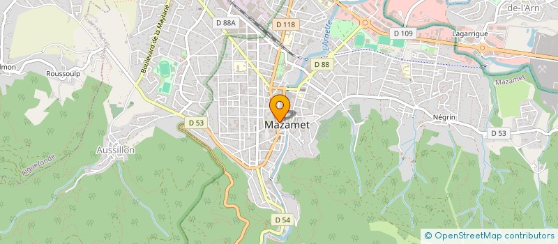 localisation de l'entreprise EURL CABRITA à MAZAMET