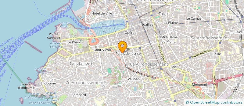 localisation de l'entreprise EURL CADRES ET TOILES à MARSEILLE