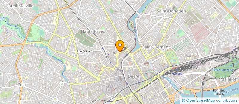 localisation de l'entreprise EURL CAFE GAULOIS à NANTES