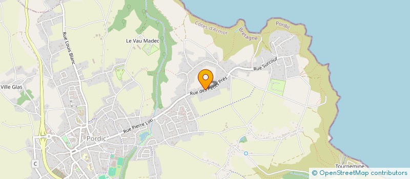 localisation de l'entreprise EURL CAILLIBOTTE ALAIN à PORDIC