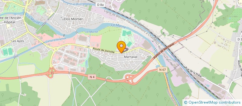 localisation de l'entreprise EURL CAKAN HOTELLERIE à SAINT-DIZIER