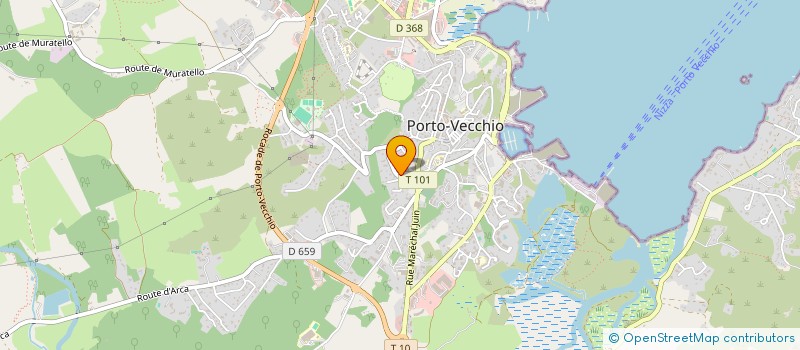 localisation de l'entreprise EURL CALA DI LUME à PORTO VECCHIO