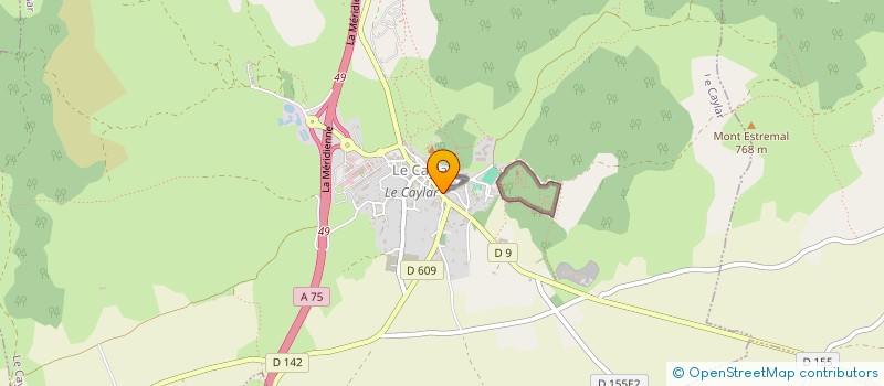 localisation de l'entreprise EURL CAMBON à LE CAYLAR