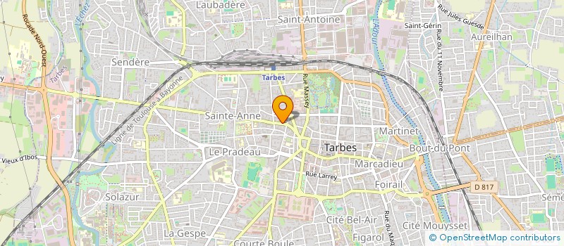 localisation de l'entreprise EURL CAMIP à TARBES