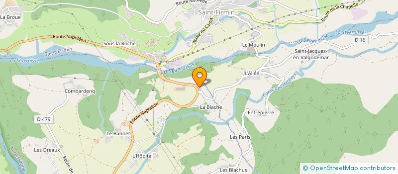 localisation de l'entreprise EURL CAMPAGNE  AUBESSAGNE