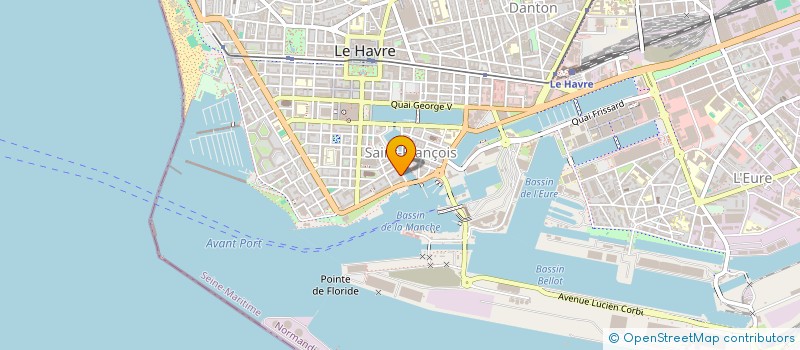 localisation de l'entreprise EURL CANELLIERE  LE HAVRE