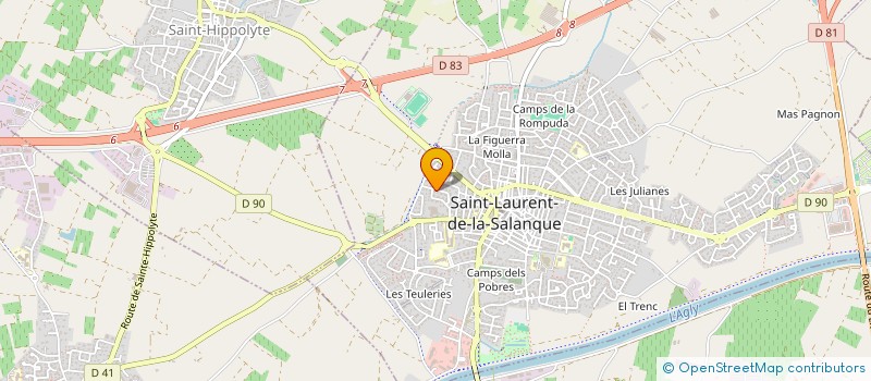 localisation de l'entreprise EURL CANYS à SAINT-LAURENT-DE-LA-SALANQUE