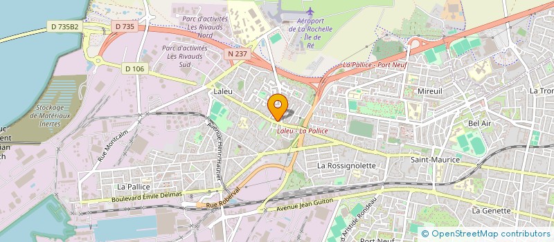 localisation de l'entreprise EURL CAP FONCIER OUEST à LA ROCHELLE