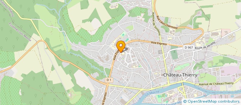 localisation de l'entreprise EURL CAPAN OGLU à CHATEAU-THIERRY