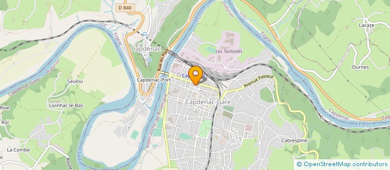 localisation de l'entreprise EURL CAPDENAC AUTOMOBILES à CAPDENAC-GARE