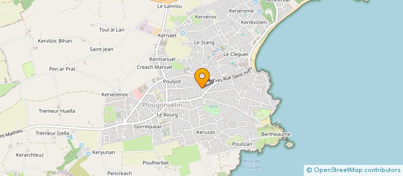 localisation de l'entreprise EURL CAPI  PLOUGONVELIN