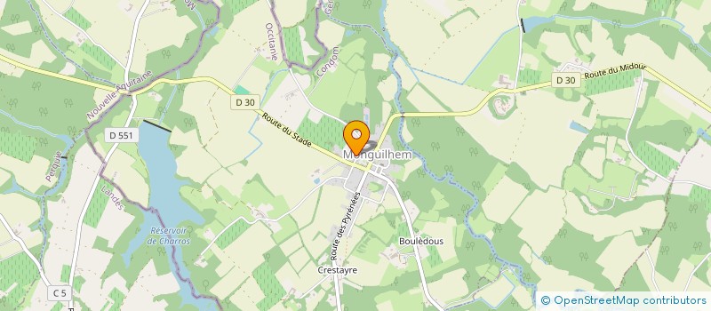 localisation de l'entreprise EURL CAPIN PHILIPPE  TOUJOUSE