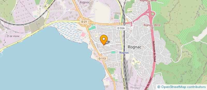 localisation de l'entreprise EURL CAPRICE  ROGNAC