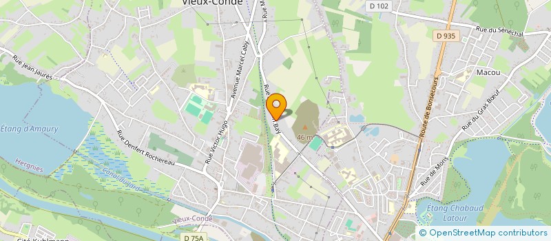 localisation de l'entreprise EURL CAR PLUS  VIEUX-CONDE