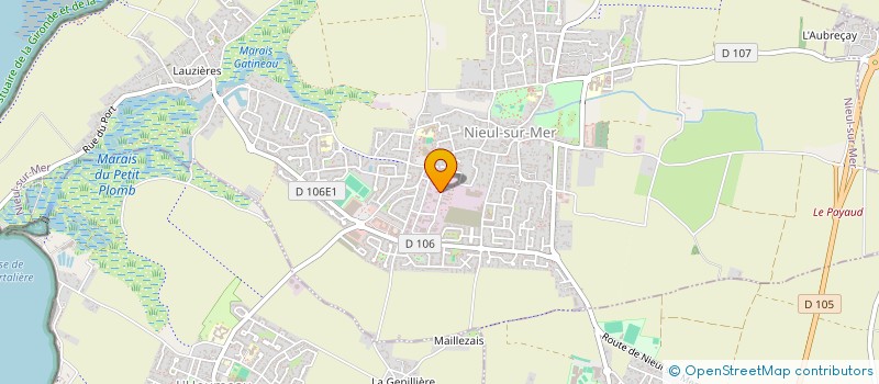 localisation de l'entreprise EURL CARAT  TAUGON