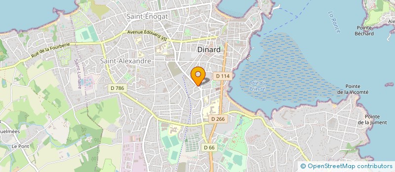 localisation de l'entreprise EURL CARBONE MON AMOUR à DINARD
