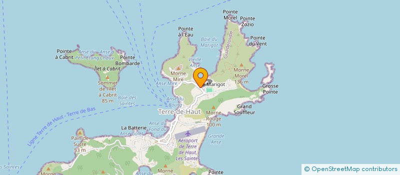 localisation de l'entreprise EURL CARBURANT SAINTOIS à TERRE-DE-HAUT