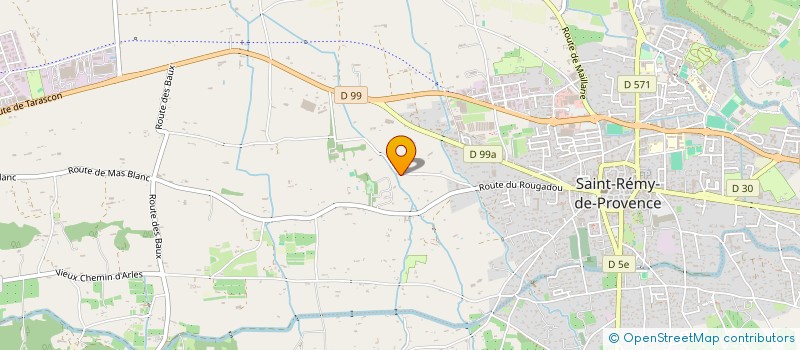 localisation de l'entreprise EURL CAROLINE RODRIGUEZ  SAINT-REMY-DE-PROVENCE