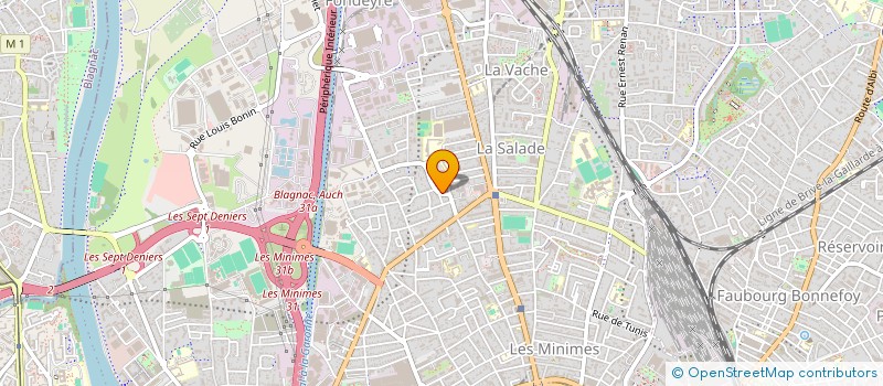 localisation de l'entreprise EURL CAROU à TOULOUSE