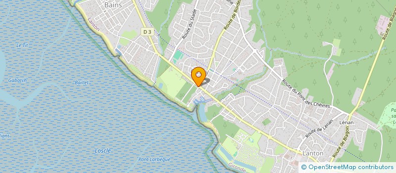 localisation de l'entreprise EURL CARRE BORNAZEAU THOMAS  LANTON