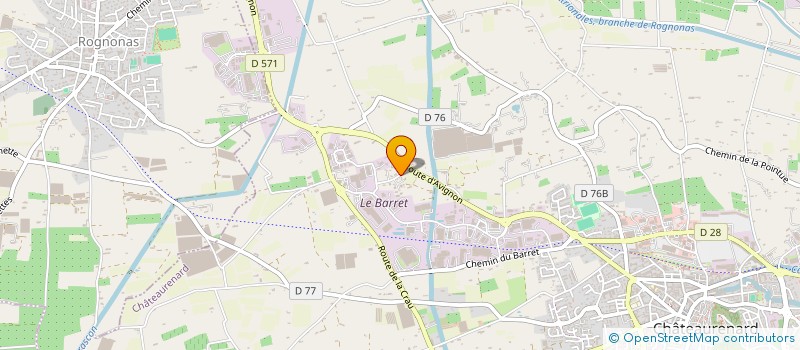localisation de l'entreprise EURL 'CARREAUX POSE' à CHATEAURENARD