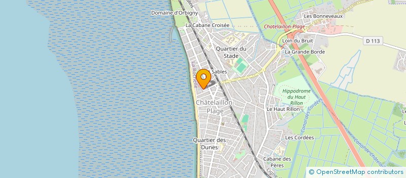 localisation de l'entreprise EURL CARROUSEL CAFE à CHATELAILLON-PLAGE