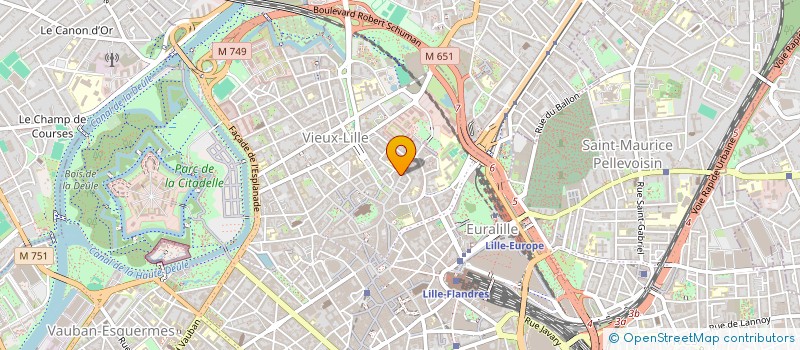 localisation de l'entreprise EURL CARRY à LILLE