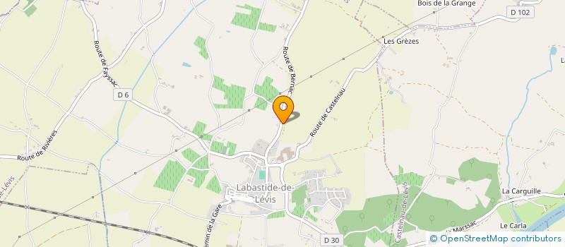 localisation de l'entreprise EURL CARTHIER  TERSSAC