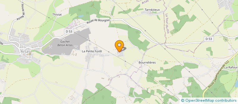 localisation de l'entreprise EURL CASCO  ARTAS