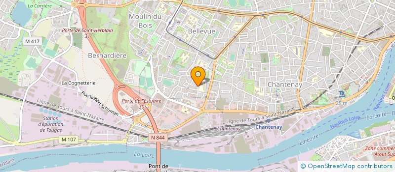 localisation de l'entreprise EURL CASTEL SECURITE SERVICE à NANTES