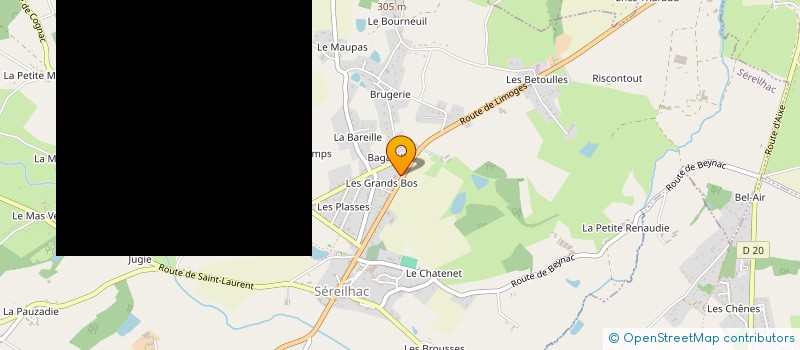 localisation de l'entreprise EURL CATTALEYA à SEREILHAC