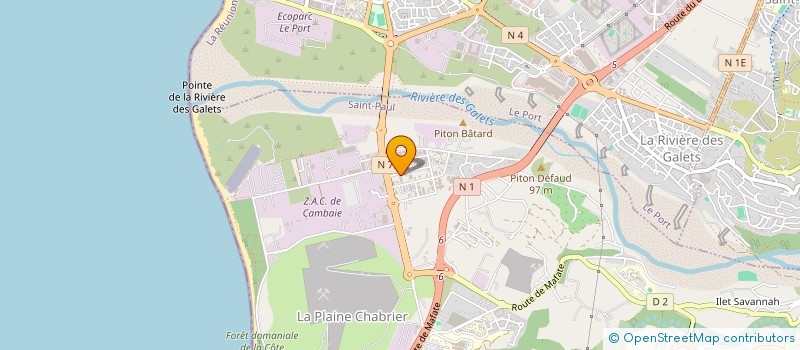 localisation de l'entreprise EURL CAUDALIES à SAINT-PAUL