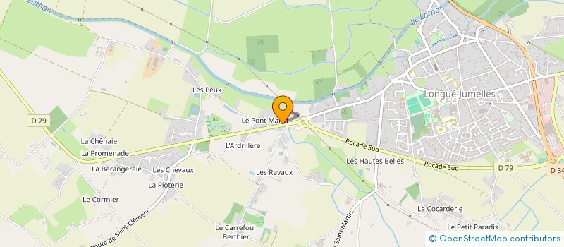 localisation de l'entreprise EURL CB2C  GENNES-VAL-DE-LOIRE