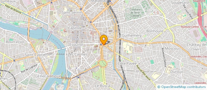 localisation de l'entreprise EURL CDGE à TOULOUSE