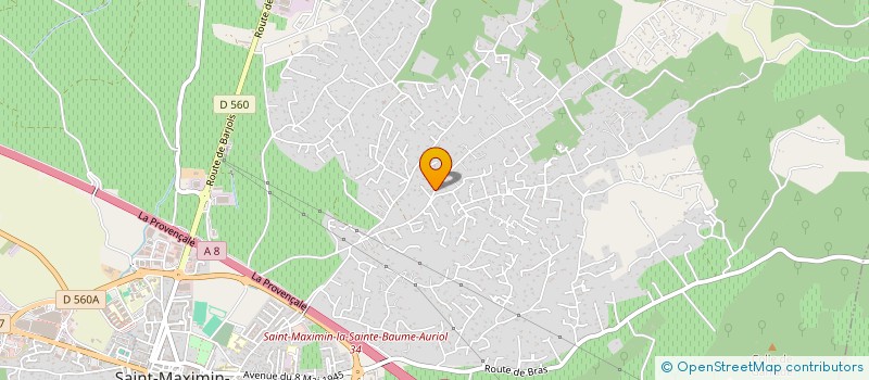localisation de l'entreprise EURL CEDIA SN à SAINT-MAXIMIN-LA-SAINTE-BAUME