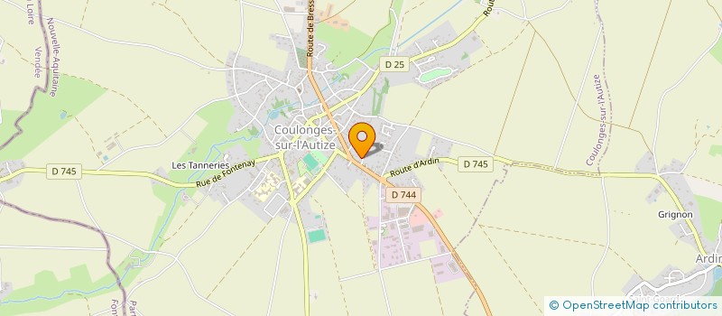 localisation de l'entreprise EURL CEDRIC MAINARD  SAINT-POMPAIN