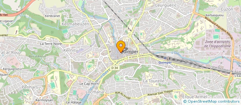localisation de l'entreprise EURL CELINE CALVEZ  BOULOGNE-BILLANCOURT