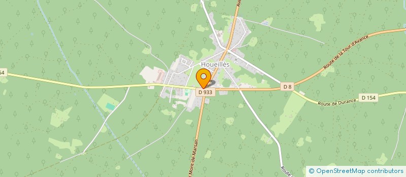 localisation de l'entreprise EURL CELLIER SAINT JACQUES  HOUEILLES