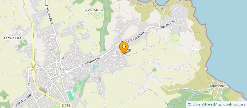 localisation de l'entreprise EURL CELTASIA  PORDIC