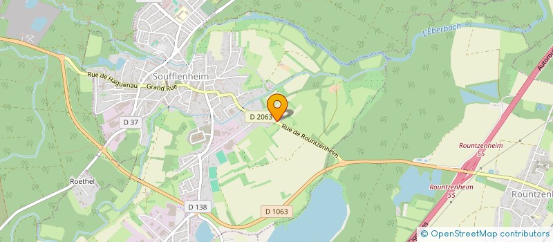 localisation de l'entreprise EURL.CENTRALE DE SECURITE ET SURVEILLANCE à SOUFFLENHEIM
