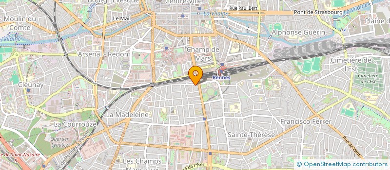 localisation de l'entreprise EURL CERTA à RENNES