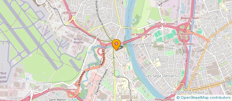 localisation de l'entreprise EURL CEYLAN à TOULOUSE