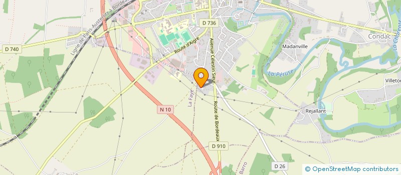 localisation de l'entreprise EURL CEZAM FERMETURE à ANGOULEME