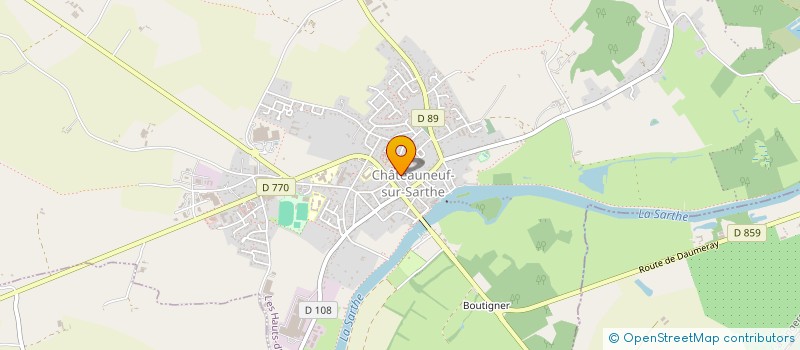 localisation de l'entreprise EURL CFD  LES HAUTS-D'ANJOU