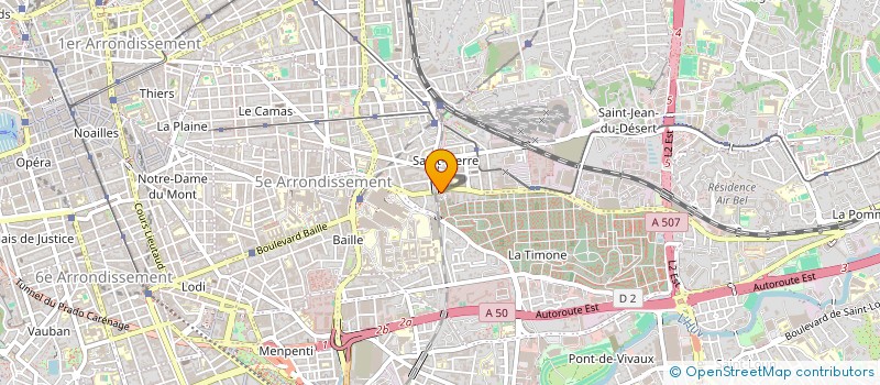 localisation de l'entreprise EURL CG MENUISERIE POSE à MARSEILLE