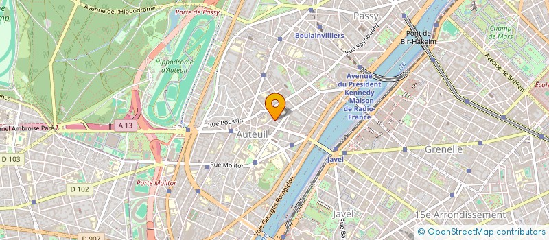 localisation de l'entreprise EURL CGC  PARIS