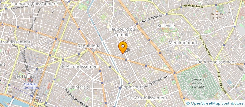 localisation de l'entreprise EURL CHALOPIN à PARIS