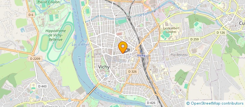 localisation de l'entreprise EURL CHAM à VICHY